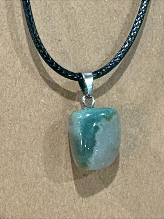 Hand Crafted Jewelry - Moss Agate Necklace